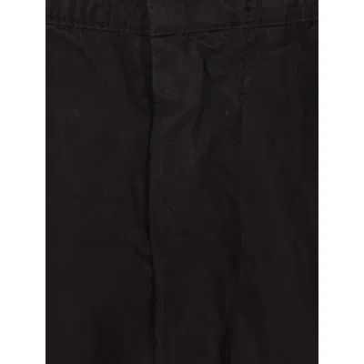 C.p. Company Cargo Style Trousers Featuring Adjustable Elements In Black