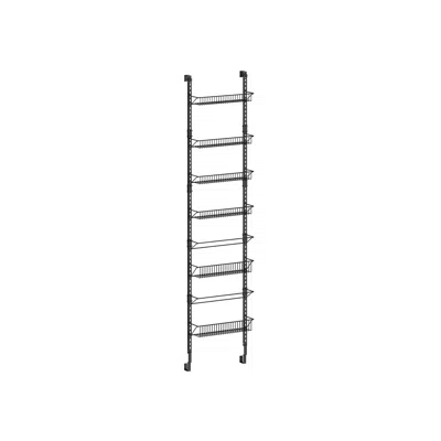 Breebe 6-tier Pantry Organizers And Storage - Ink Black In Black