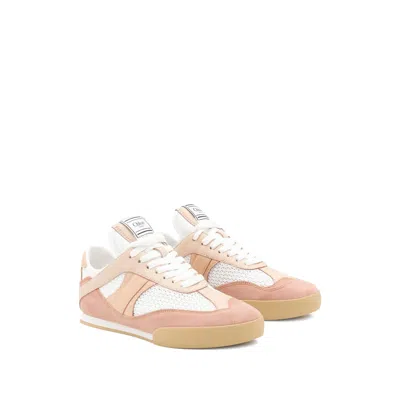 Chloé Pink  White Sneakers