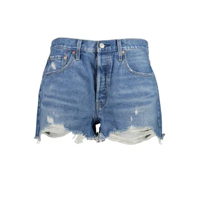 Levi's Cotton Jeans & Women's Pant In Blue