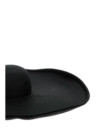 Max Mara Oversized Sun Hat In Black