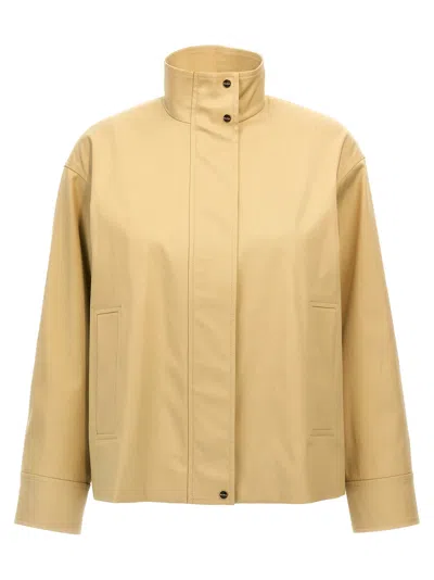 Max Mara Semele Puffer Jackets Beige