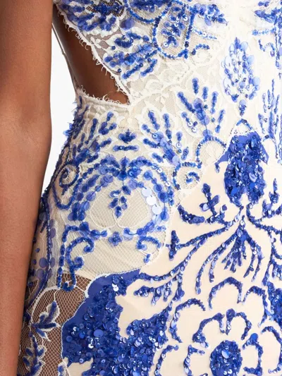Etro Long Dress With Sequin Embroidery