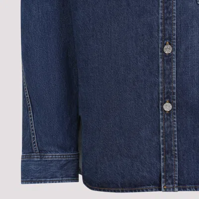 Givenchy Classic Denim Shirt With Button-up Front In Blue