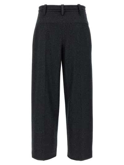 Brunello Cucinelli Straight Crop Pants