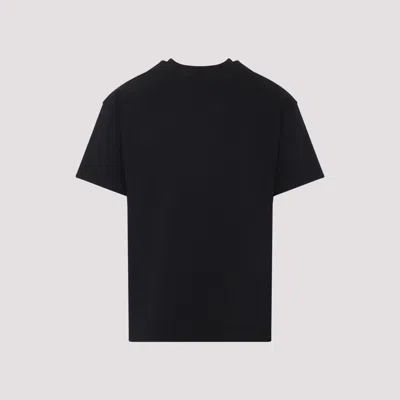 Givenchy Men Cotton T-shirt In Black