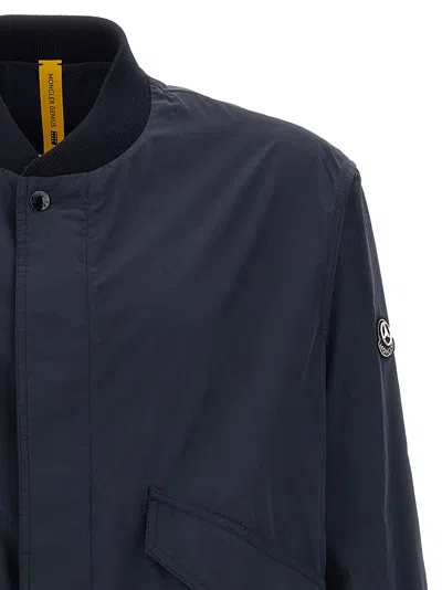 Moncler Genius Tatenen 3 Moncler Mercedes-benz Designed By Nigoldeneye Cotton Blend Jacket In Blue
