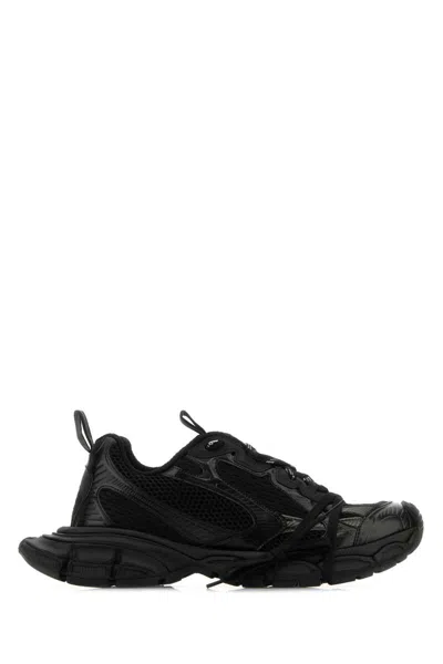 Balenciaga Men Black Mesh And Polyurethane 3xl Sneakers In Black