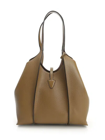 Tod's Tsb Shopping Pend. T Piccola Shoulder Bags Green