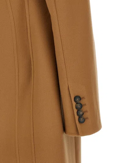 Stella Mccartney Wool Coat Coats And Trench Coats Beige