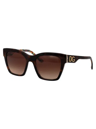 Dolce & Gabbana Squared Sunglasses 0 Dg4384 321773 In Brown