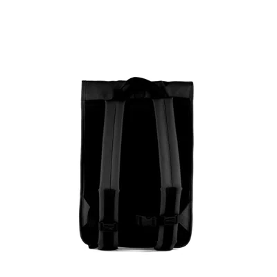 Rains Rolltop Rucksack Black