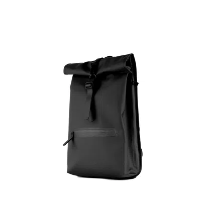 Rains Rolltop Rucksack Black