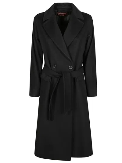 Max Mara Madame Double-breasted Coat In Wool And Cashmere
