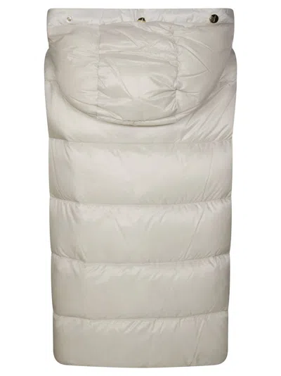 Max Mara The Cube Tecla Padded Sleeveless Ves In Neutral