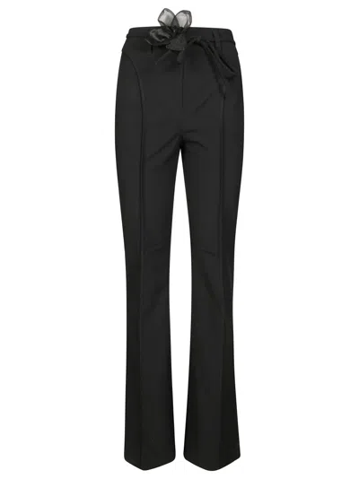 Rotate Birger Christensen Rotate Elegant Pink Recycled Polyester Women's Trousers Women