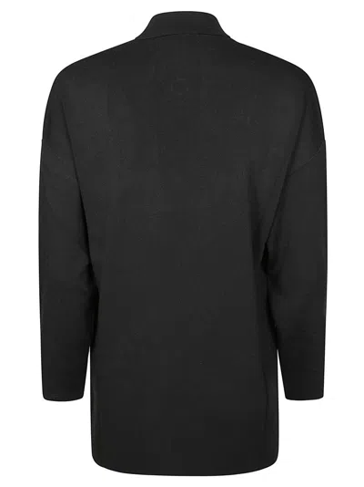 Alpha Studio Giacca Fluida In Black