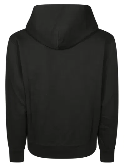 Kenzo Black Hoodie With Iconic Tiger Embroidery
