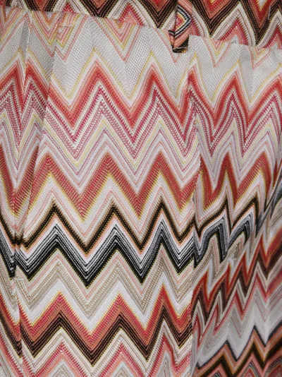 Missoni Chevron Pattern Elastic Waistband Trousers