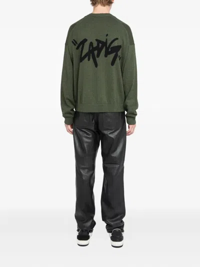 Zadig & Voltaire Mirko Cardigan In Green