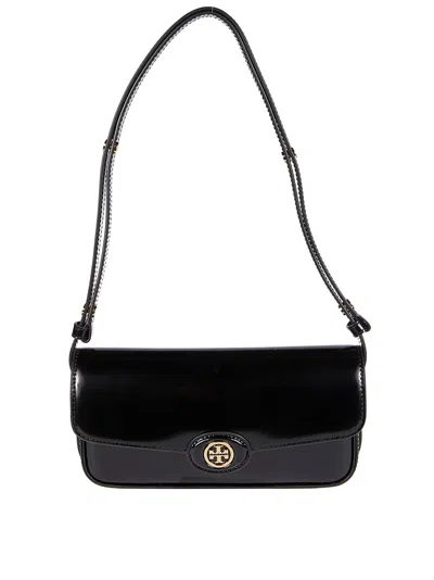 Tory Burch Robinson Spazzolato E/w Shoulder Bag