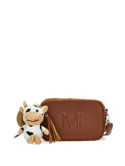 Monnalisa Leather Wallet In Brown