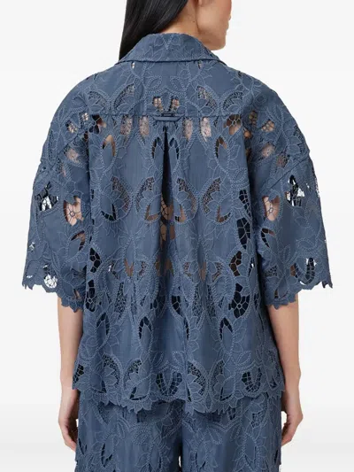 Allsaints Charli Relaxed Fit Embroidered Shirt