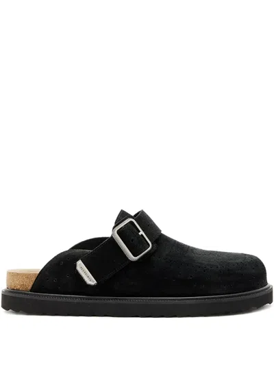 Allsaints Perforated-detail Mules
