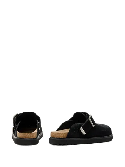 Allsaints Perforated-detail Mules