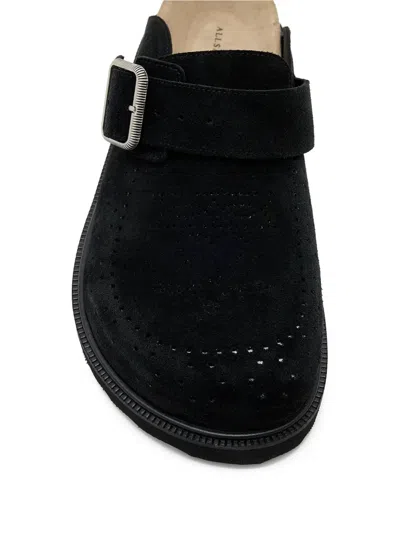Allsaints Perforated-detail Mules