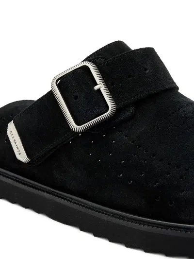 Allsaints Perforated-detail Mules