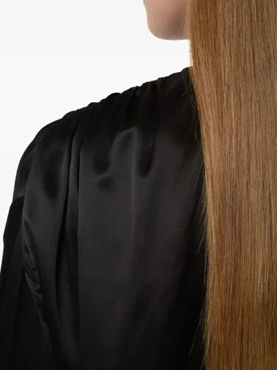 Nina Ricci V-neck Satin Top