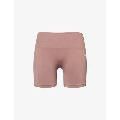 Gymshark Womens Everyday Seamless Stretch-woven Shorts Pink In Pink