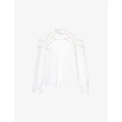 Isabel Marant Étoile Marant Etoile Women Christa Biologic Cotton And Viscose Shirt