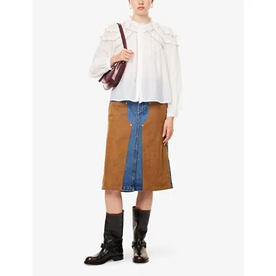 Isabel Marant Étoile Marant Etoile Women Christa Biologic Cotton And Viscose Shirt