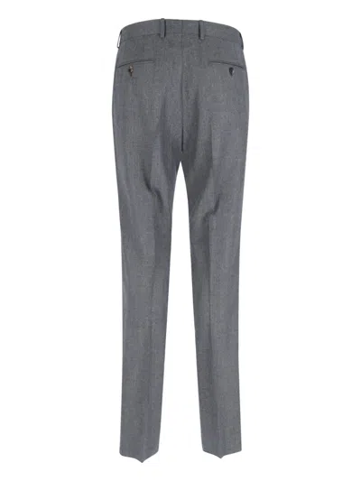 Caruso Tailored Grey Suit With Two-button Blazer In Gray