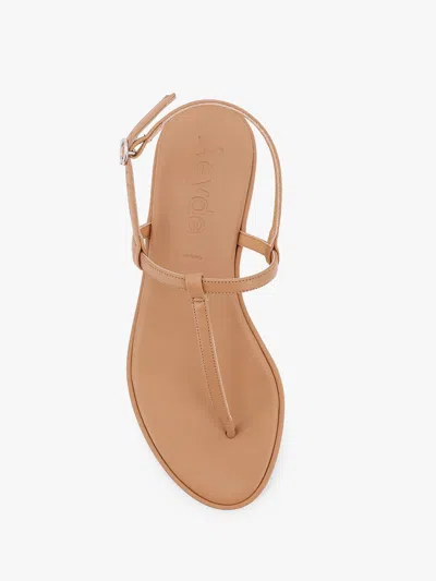 Aeyde Women Nala Leather Thong Sandals
