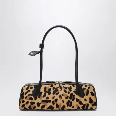 Alaïa Alaia Le Teckel Medium Bag In Leopard-print Pony Hair Women