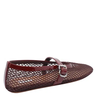 Alaïa Mesh Mary Jane Ballerina Flats