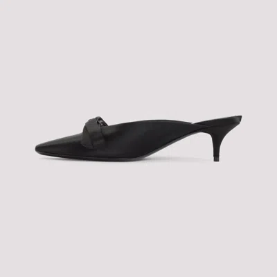 Balenciaga Slingback Heels With Pointed Toe In Black