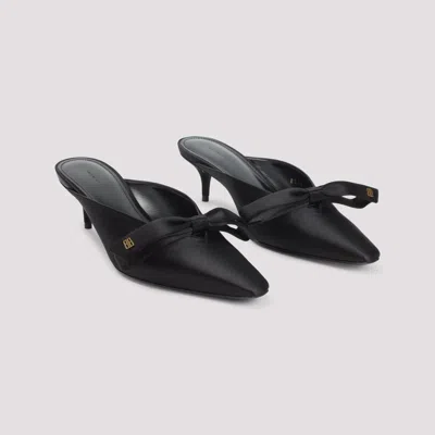 Balenciaga Slingback Heels With Pointed Toe In Black