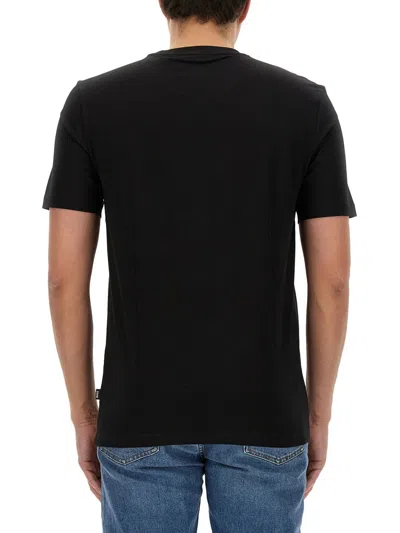 Hugo Boss T-shirt "tiburt" In Black