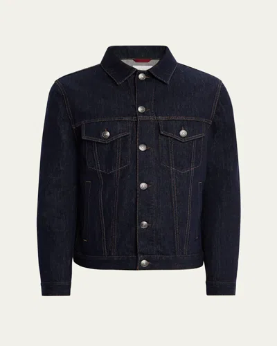 Brunello Cucinelli Jackets Blue And Green