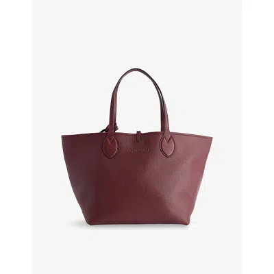 Gucci Womens Rosso Ancor/b.ebony Totissima Large Leather Tote Bag