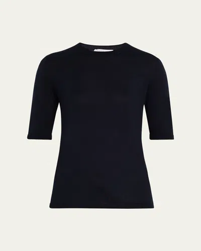 Gabriela Hearst Brunner Basic T In Blue