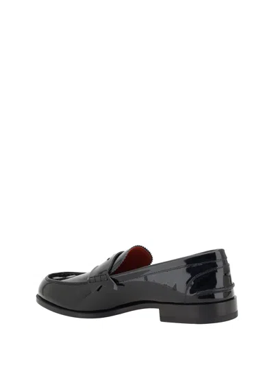 Christian Louboutin Men Penny Night Strass Loafers
