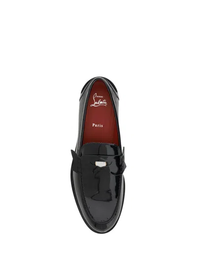 Christian Louboutin Men Penny Night Strass Loafers