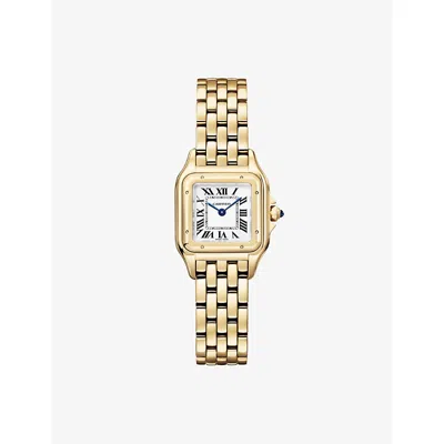 Cartier Wgpn0059  Panthère De  Small 18ct Yellow-gold Quartz Watch
