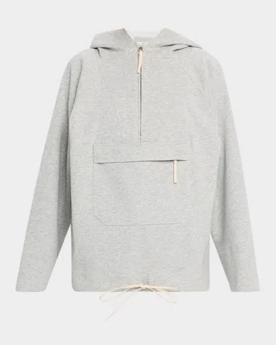 Co Hooded Workwear Pullover In Gray