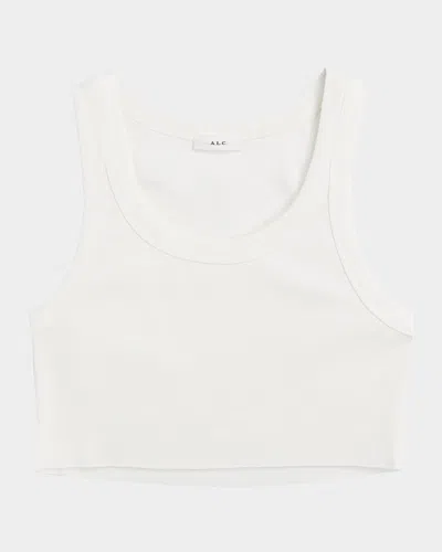 A.l.c Halsey Cropped Tank Top